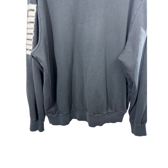 Puma Black Zip up Sweater Hoodie Men's Sweatshirt Embroidered Logo Size XXL - Picture 11 of 13